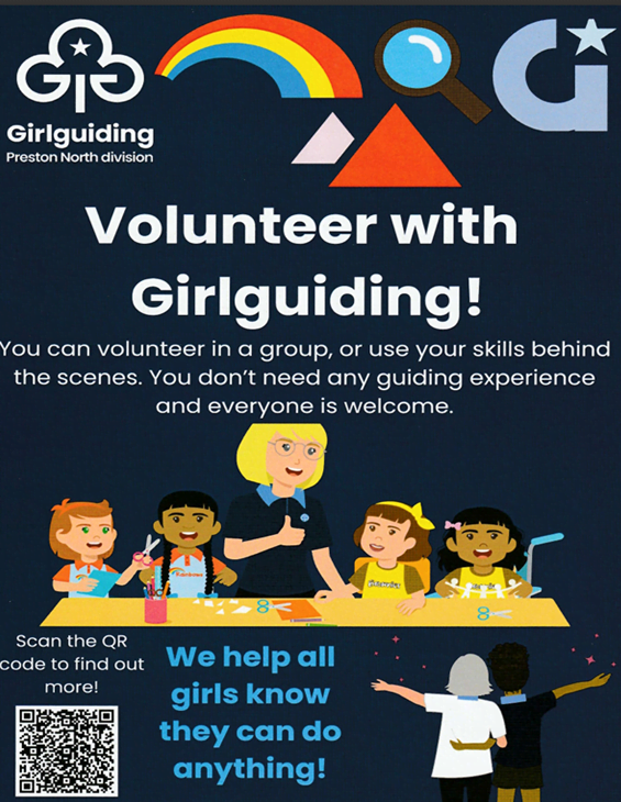 Volunteer with Girl Guiding At Goosnargh and Whittingham Village Hall