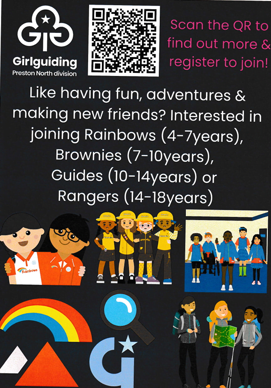 Volunteer with Girl Guiding At Goosnargh and Whittingham Village Hall